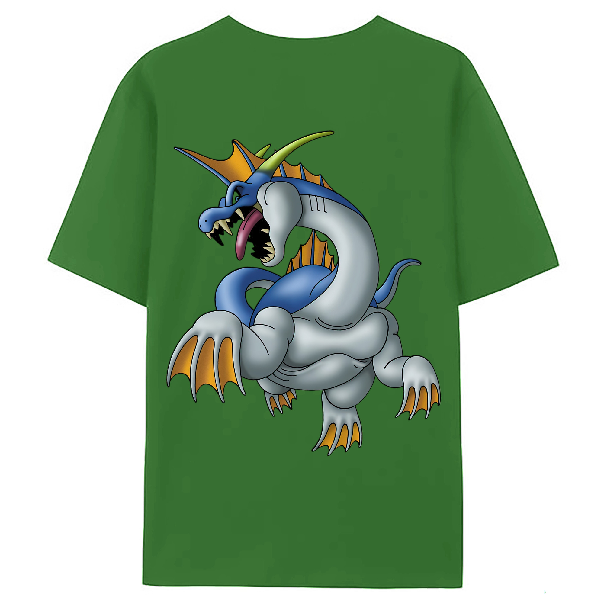 （画像用） ドラゴンクエスト Doragon Kuesuto Dragon Quest レディース半袖Tシャツ(バックプリント)